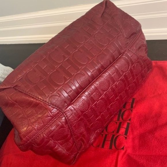Carolina Herrera leather tote - Picture 3 of 7